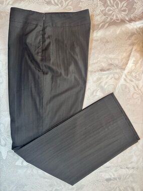 LOUBEN II Wool Blend Classic Women’s Pinstriped Pants Trousers